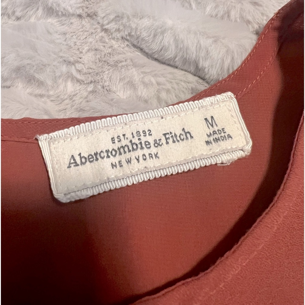 Abercrombie Tank Shirt with Ruffled Hem